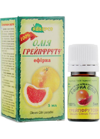 Эфирное масло "Грейпфрута" 5ml (301965-31102604) Адверсо (368658679)