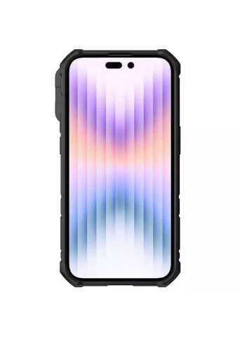 TPU+PC чехол CamShield Armor Pro no logo (шторка на камеру) для Apple iPhone 14 Pro (6.1") Nillkin (335073153)