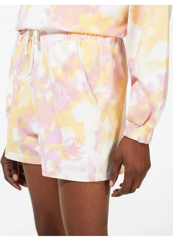 Шорти W Twisted Classic All Over Print Short Beige 10023198-698 Converse (398059746)