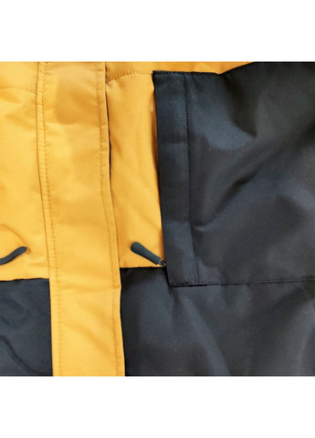 Коричневая зимняя мужская зимняя куртка с воротником-стойкой размер на бирке 52 Rainbow