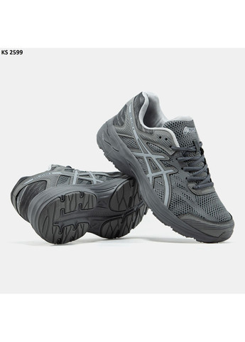 Сірі Осінні кросівки чоловічі asics gel-flux 4 gray асікс гель флюкс No Brand