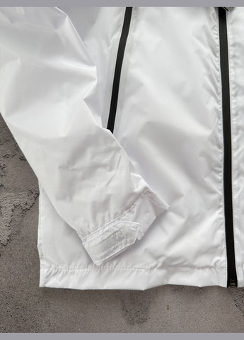 Белая куртка ветровка турция, водоотталкивающая плотная плащевка No Brand