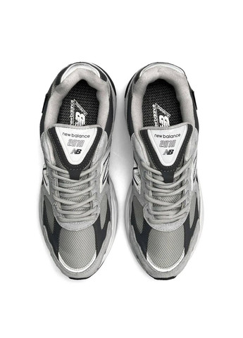 Серые демисезонные кроссовки мужские new balance No Brand 2010 GTX Grey White