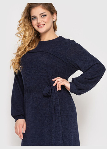 Синя повсякденний сукня емілія синя 0262 Vlavi