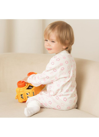 Молочна піжама комбінезон унісекс модний карапуз Trendy Tot 03-00687_000003200