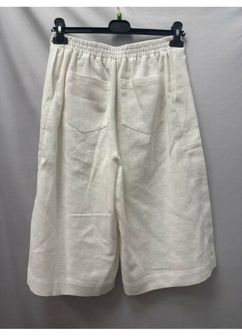 Шорти жіночі білі лляні MKKS10055-1 KAPTSOVA (358935815)