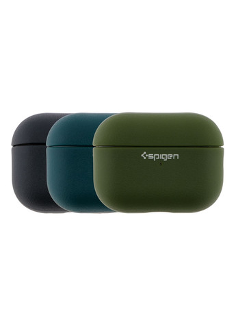 Футляр TPU Leather Armor для Airpods Pro 3 Pitch Green Spigen Apple Airpods Pro 3 (370440344)
