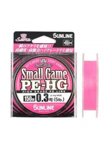 Шнур Small Game PEHG 150м #0.15 2.5LB 1.2кг (1658.08.79) Sunline small game pe-hg 150м #0.15 2.5lb 1.2кг (268142779)