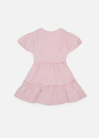 Рожева сукня з коротким рукавом для дівчинки колір рожевий cb-00245134 Miss Feriha (319045695)
