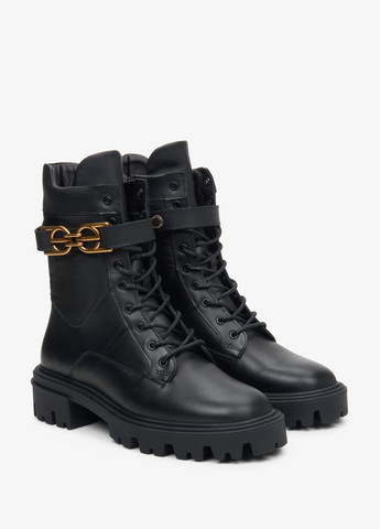 Черевики, колір чорний Estro (324030186)