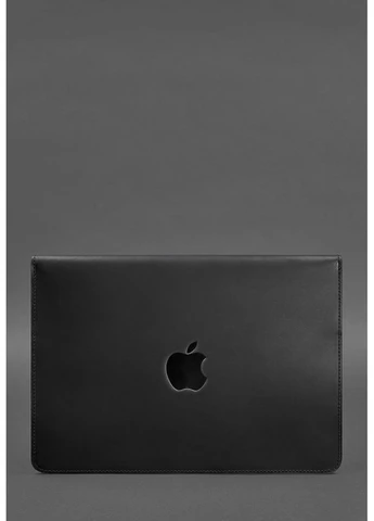 Чохол-конверт для MacBook 13 зі шкіри чорний(BB_30002494) No Brand (385417159)