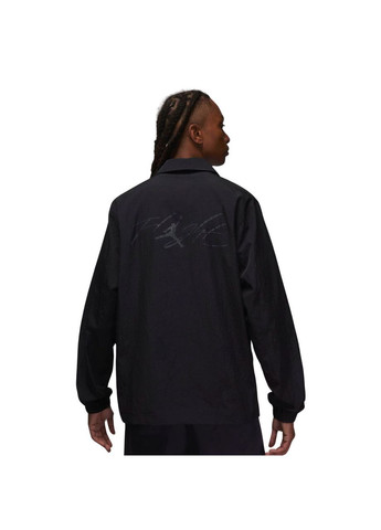 Черная демисезонная ветровка мужская essentials coaches jacket fn4541-010 Jordan
