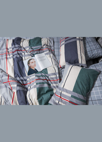 Комплект постельного белья Бязь Gold Люкс «» полуторный 143х210 наволочки 2х40х60 (MS-820004705) Moon&Star Cloudy (293148415)