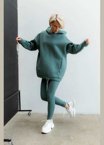 Оливковые демисезонные лосины Seventeen