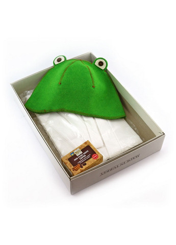 Подарунковий набір для сауни №5 жаба Luxyart (282584247)