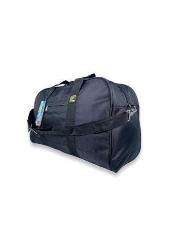 Дорожня сумка 65 л одне відділення додаткові кишені розмір: 60*35*30 см чорна Tongsheng (285814984)