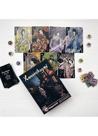 Настольная игра Ханамикоджи (Hanamikoji) Geekach (298350333)