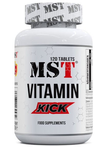 Vitamin KICK 120 Tabs MST Nutrition (321267402)