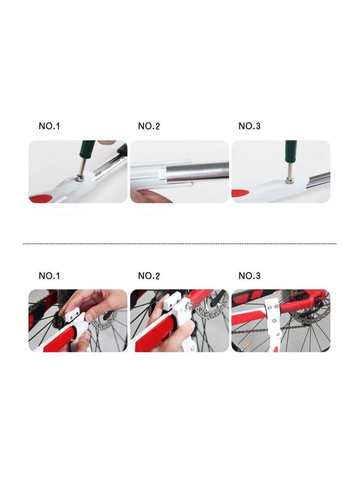 Велосипедная подножка (лапка на раму) 20"-27" регулируемая велоножка держатель лапка Белый (51658152) HDS (342122426)