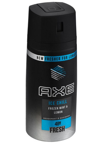 Дезодорант-спрей Ice Chill Deodorant Iced Mint & Lemon Scent 150ml (2-824370) Axe (369793251)