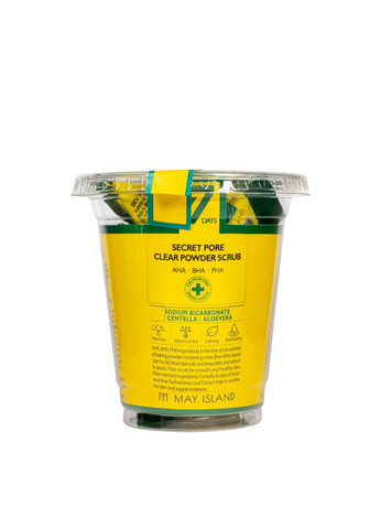 Скраб для обличчя 7 Days Secret Pore з кислотами May Island (336961574)