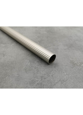 Карниз Емпреса рифленая штанга двойной открытый 25/19 мм 200 см Сатин Quadrum (352778027)