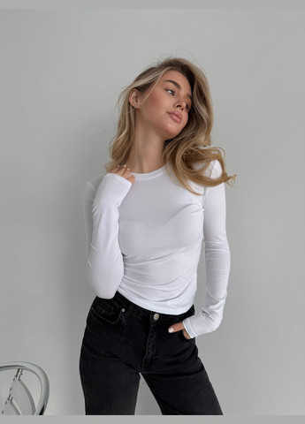 Віскозний лонгслів приталений Marzo Atelier (324559580)