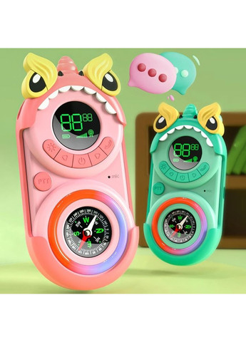 Комплект дитячих рацій з USB-зарядкою (2 штуки, радіус до 3 км) / Дитячі рації акумуляторні/Місяча рація Mhz (369938810)