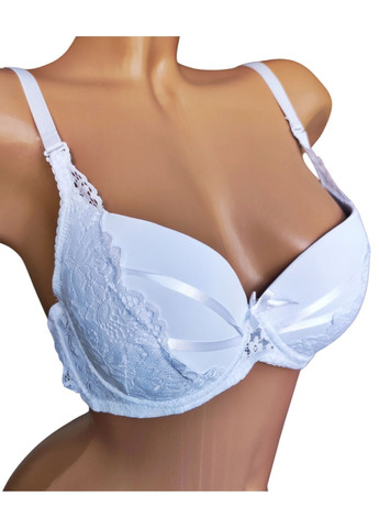 Білий корбей бюстгальтер Han з кісточками