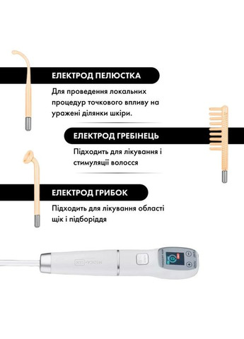 Дарсонваль Lux Darsoline 8.0 гарантія 1 рік Medica+ (306632956)