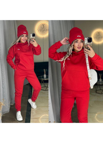 Теплый костюм-тройка с шапкой Fashion (365701324)