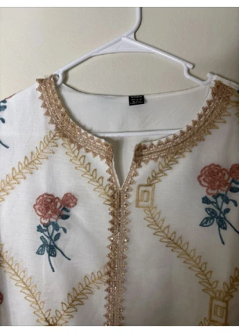 Кремова сукня SHEIN