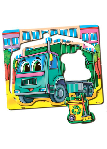 Дитяча настільна гра "Транспорт. Спецмашини" 81152, 12 карток Київська фабрика іграшок (364129392)