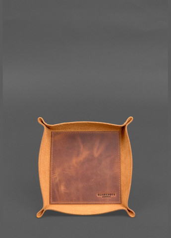 Шкіряний настільний набір 1.3 світло-коричневий Crazy Horse з ефектом Pull Up (A-028767) BlankNote (330144484)