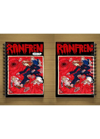 Блокнот Sketchbook Скетчбук с принтом Ranfren | Ранфрен | Рэндал #05 Kika (366300496)