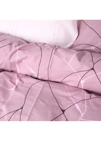 Комплект постільної білизни Ranforce Elite 17-0810 Accents pink Євро Mirson (399178990)