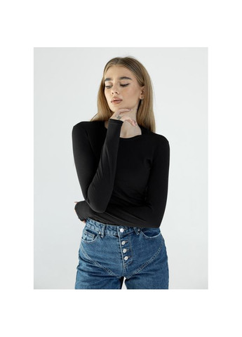 Черный лонгслив Sambag (322870720)