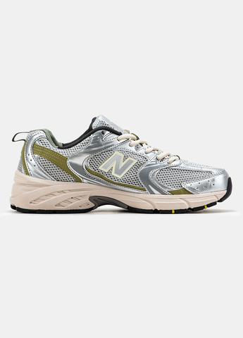 Кросівки жіночі і чоловічі New Balance 530 grey silver gold | Нью Беланс 530 сірі срібні золоті No Brand сірі демісезони (315483054)
