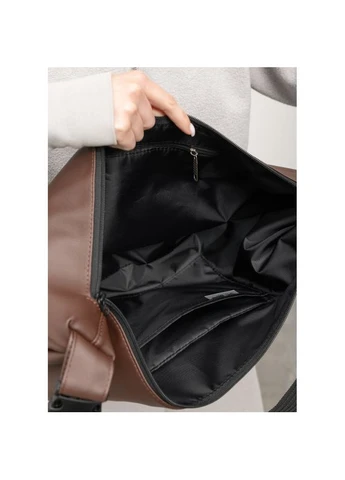 Жіноча сумка HOBO Bag-glove шоколадна Sambag 53400020 (400734712)