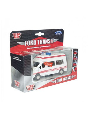 Автомодель FORD TRANSIT РЕАНИМАЦИЯ (свет, озвуч. укр. языке) Technopark (315153668)