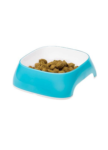 Пластиковая миска для собак и кошек Glam Extra Small Light Blue Bowl голубая 200 мл 71208015 Ferplast (269696845)