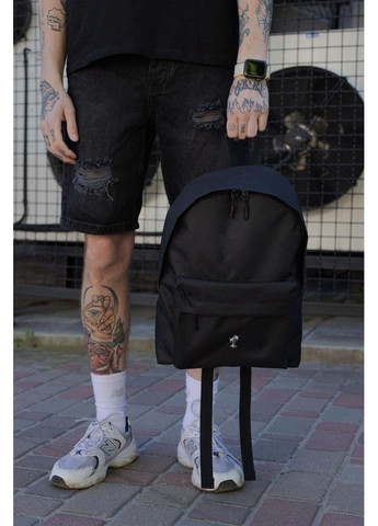 Повсякденний рюкзак шкільний Compact з принтом Palm Black Without (349454527)