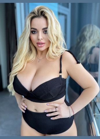 Черный демисезонный купальник раздельный Україна Your style