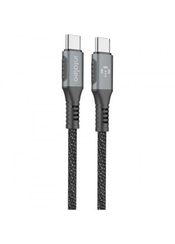 Дата кабель TypeC to Type-C 2.0m CBGPD60WTT2 60W grey (1283126518102) Intaleo type-c to type-c 2.0m cbgpd60wtt2 60w grey (268140893)