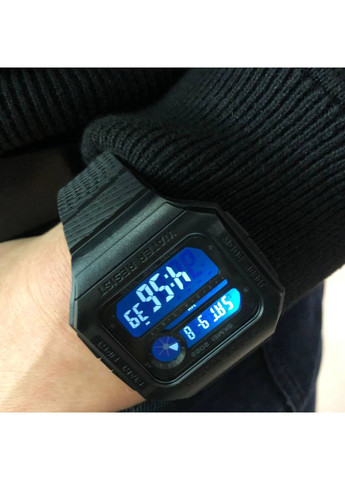 Часы наручные электронные тактические 2022BKBK, Часы мужские QH-297 для плавания Skmei (337342542)