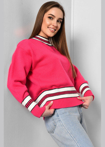 Рожевий зимовий светр жіночий кашеміровий рожевого кольору пуловер Let's Shop