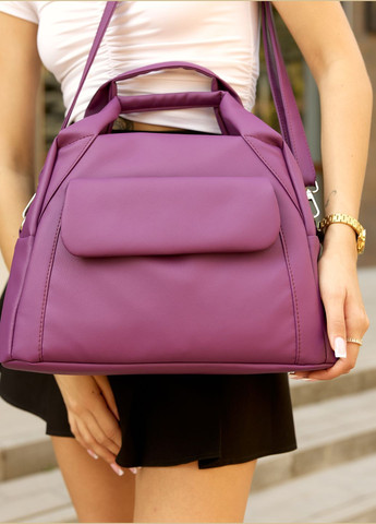 Жіноча спортивна сумка Vogue фіолетова Sambag (326801668)