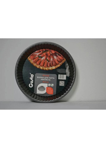 Форма для тарта GT-3120 20х3 см чорна Gusto (296911101)