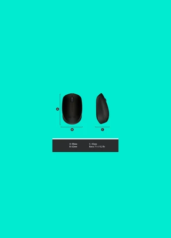 Мышка (910-004642) Logitech M170 Grey (388712425)