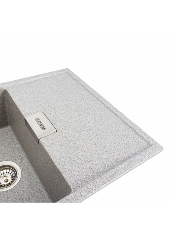 Гранитная мойка для кухни 8650 DIAMOND матовая (серая) Valeso (336938385)